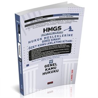 HMGS Özet Konu Anlatımı Genel Kamu Hukuku