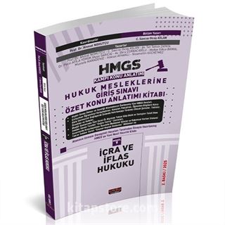 HMGS Özet Konu Anlatımı İcra ve İflas Hukuku