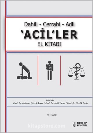 Dahili  Cerrahi  Adli 'ACİL'LER El Kitabı 9.Baskı