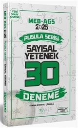 2025 MEB-AGS Sayısal Yetenek 30 Deneme Çözümlü Pusula Serisi
