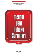 Medenî Usul Hukuku Sorunları Cilt: 8