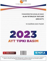 2023 AYT Çıkmış Sorular (Tıpkı Basım-Kapaksız Fasikül)
