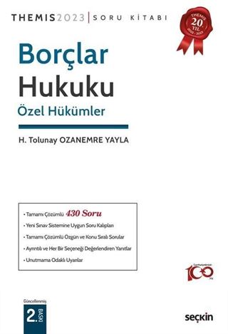 THEMIS - Borçlar Hukuku Özel Hükümler Soru Kitabı