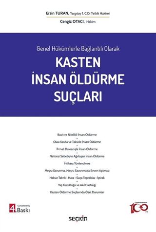 Kasten İnsan Öldürme Suçları