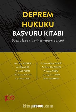 Deprem Hukuku Başvuru Kitabı