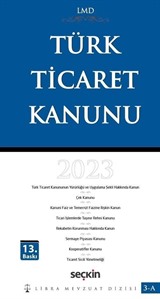 Türk Ticaret Kanunu / LMD-3A Libra Mevzuat Dizisi