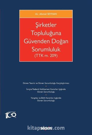 Şirketler Topluluğuna Güvenden Doğan Sorumluluk