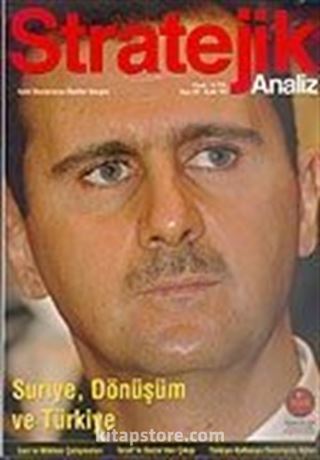Stratejik Analiz /Sayı:65 / Eylül 2005 Uluslararası İlişkiler Dergisi Cilt 6