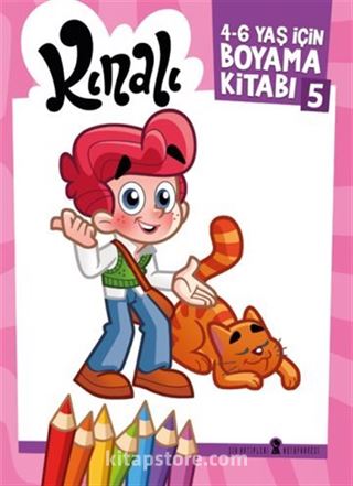 Kınalı 4-6 yaş için Boyama Kitabı 5