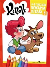 Kınalı 4-6 yaş için Boyama Kitabı 1