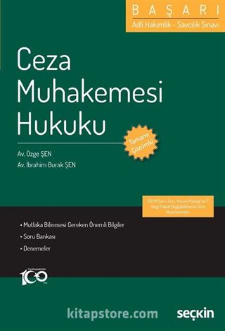 Adli Hakimlik Savcılık Sınavı - BAŞARI - Ceza Muhakemesi Hukuku