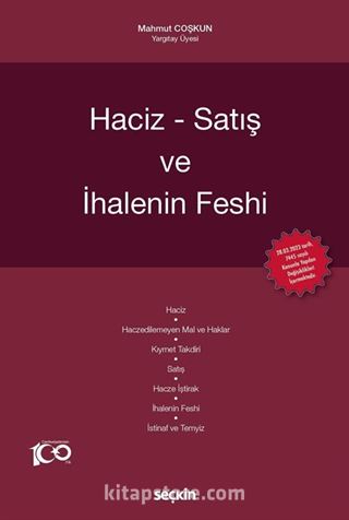 Haciz - Satış ve İhalenin Feshi