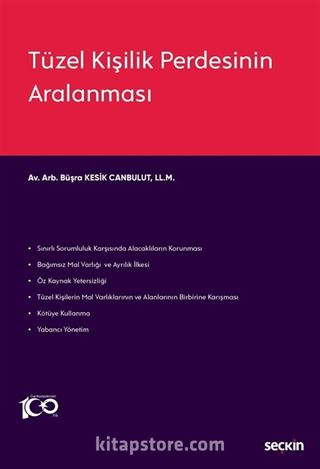 Tüzel Kişilik Perdesinin Aralanması