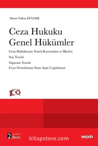 Ceza Hukuku Genel Hükümler