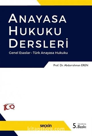 Anayasa Hukuku Dersleri