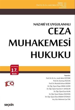 Ceza Muhakemesi Hukuku (Nazari ve Uygulamalı)