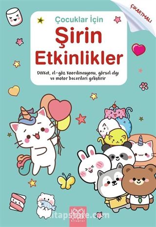 Çocuklar için Şirin Etkinlikler / Çıkartmalı