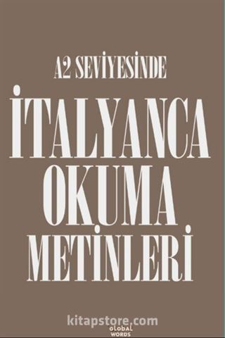 A2 Seviyesinde İtalyanca Okuma Metinleri