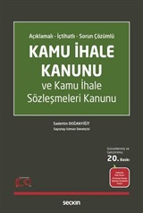 Kamu İhale Kanunu ve Kamu İhale Sözleşmeleri Kanunu