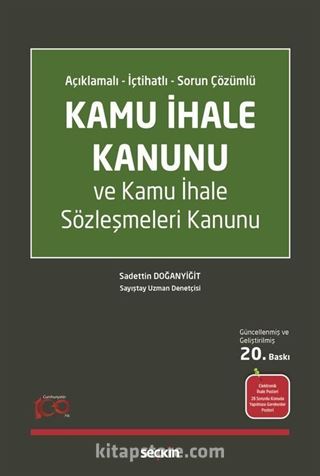 Kamu İhale Kanunu ve Kamu İhale Sözleşmeleri Kanunu