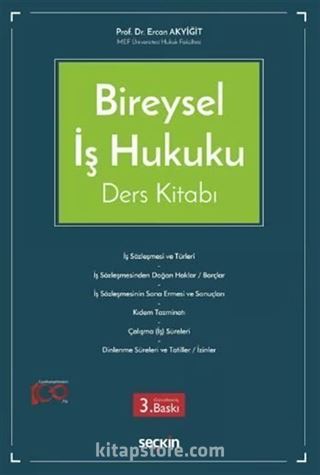 Bireysel İş Hukuku Ders Kitabı