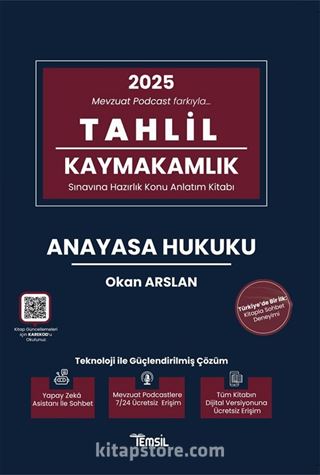 Tahlil Anayasa Hukuku Konu Anlatım Kitabı