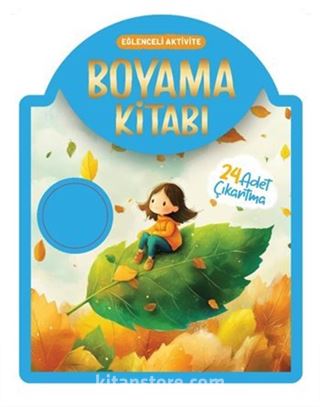 Çıkartmalı Boyama Kitabı Mavi