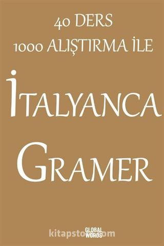 40 Ders 1000 Alıştırma İle İtalyanca Gramer