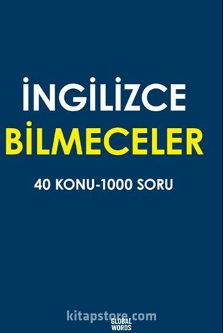 İngilizce Bilmeceler 40 Konu-1000 Soru