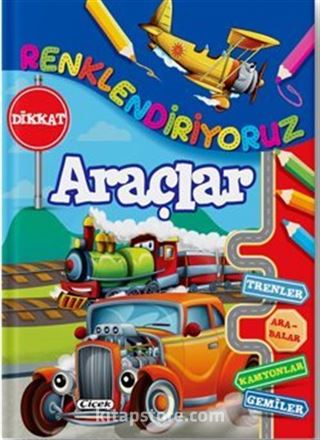 Renklendiriyoruz - Araçlar