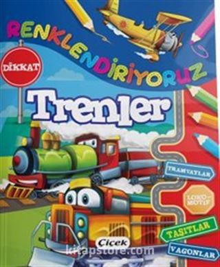 Renklendiriyoruz (Trenler)