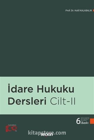İdare Hukuku Dersleri Cilt: 2