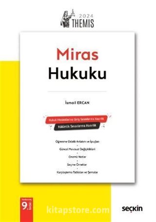THEMIS - Medeni Hukuk Konu Kitabı C:III Miras Hukuku