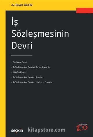 İş Sözleşmesinin Devri