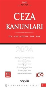Ceza Kanunları (TCK  CMK  CGTİHK  TMK  KMK) / LMD9