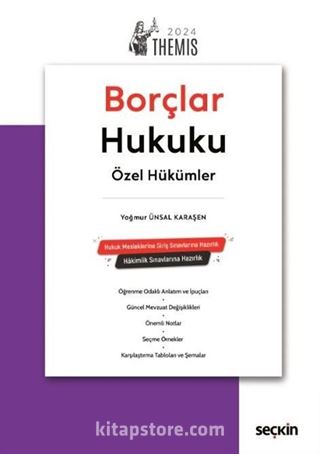 THEMIS - Borçlar Hukuku Özel Hükümler - Konu Kitabı