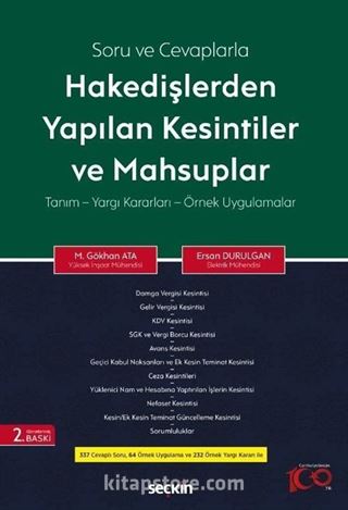 Hakedişlerden Yapılan Kesintiler ve Mahsuplar
