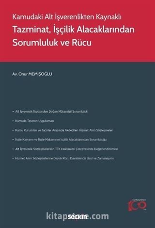 Tazminat, İşçilik Alacaklarından Sorumluluk ve Rücu
