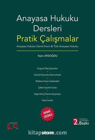 Anayasa Hukuku Dersleri Pratik Çalışmalar