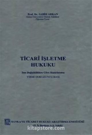 Ticari İşletme Hukuku