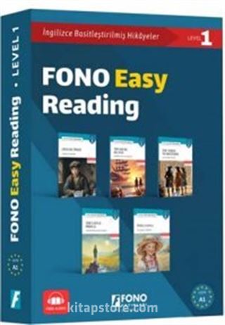 Easy Reading Hikaye Seti 5 Kitap A1‐ Level 1 (Kutulu)