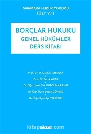Borçlar Hukuku Genel Hükümler Ders Kitabı