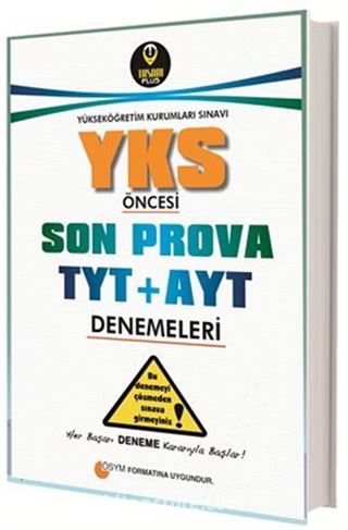 YKS (TYT -AYT) Son Prova Denemeler