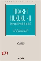 Ticaret Hukuku  II