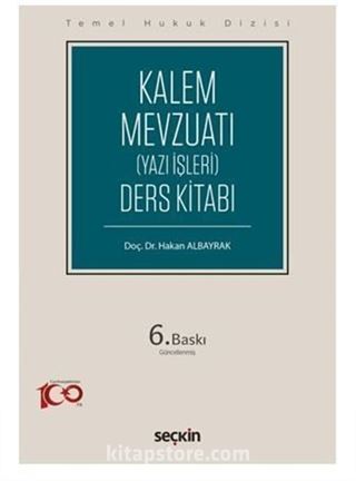 Kalem Mevzuatı Yazı İşleri Ders Kitabı