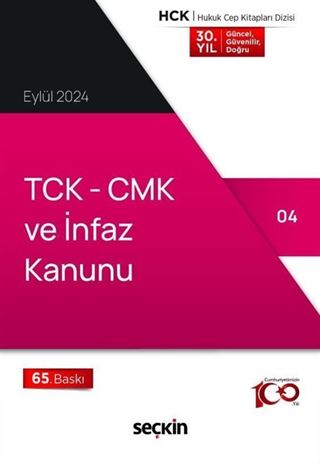 TCK  CMK ve İnfaz Kanunu (Cep Kitabı)