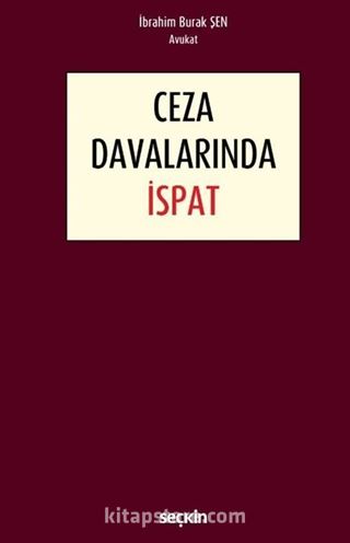 Ceza Davalarında İspat