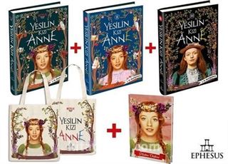 Yeşilin Kızı Anne Seti (3 Kitap Takım - Çanta ve Defter Hediyeli)