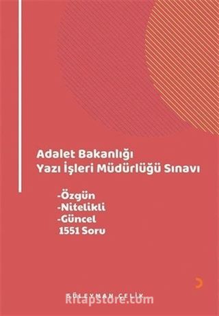 Adalet Bakanlığı Yazı İşleri Müdürlüğü Sınavı