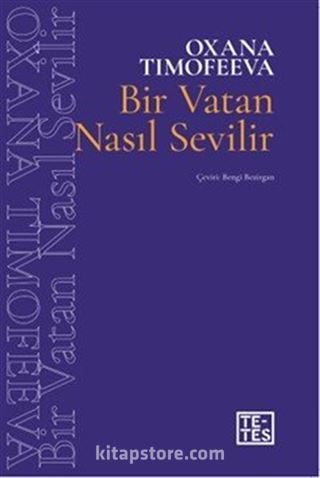 Bir Vatan Nasıl Sevilir